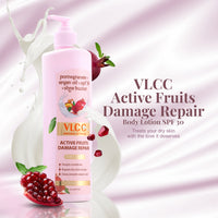 VLCC Active Fruits Damage Repair Body Lotion Spf 30 Pa+++ Deep Conditioning, Dry Skin Repairing Body Lotion 400 ml