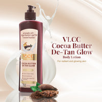 VLCC Cocoa Butter De-Tan Glow Body Lotion Spf 30 Pa+++ Deeply Hydrating & Moisturizing Lotion 400 ml