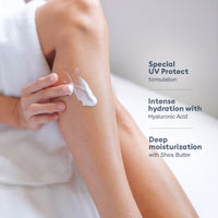 VLCC Deep Nourishing Body Lotion With Uv Protect Hyaluronic Acid & Shea Butter 350 ml