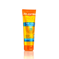 VLCC Fair+ Glow Sunscreen Lotion Spf 20 Pa ++ With Ashwagandha, Niacinamide, Vitamin E & Cocoa Seed Butter 125 gm