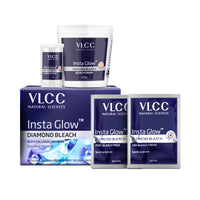 VLCC Insta Glow Diamond Bleach Sparkling Brightness & Purification With Colloidal Diamond 60 gm