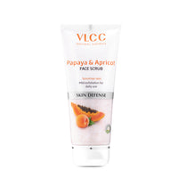 VLCC Papaya & Apricot Face Scrub With Gentle Scrub To Remove Dead Skin, Dirt 80 gm