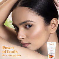 VLCC Papaya & Apricot Face Scrub With Gentle Scrub To Remove Dead Skin, Dirt 80 gm
