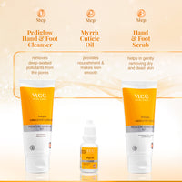 VLCC Pedicure-Manicure Hand & Foot Kit Combo Of Oil, Cleanser, Scrub, Cream, Anti Tan Pack