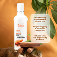 VLCC Sandal Cleansing Milk With Sandal, Fenugreek & Indian Berberry Extracts 100 ml