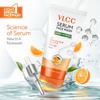 VLCC Serum Facewash With Salicylic Acid Serum & Orange Peel For Deep Pore Clean Dermatologically Tested 100 ml