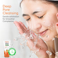 VLCC Serum Facewash With Salicylic Acid Serum & Orange Peel For Deep Pore Clean Dermatologically Tested 100 ml