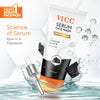 VLCC Serum Facewash With Vitamin C Serum & Charcoal For Oil Control & Bright Glow Dermatologically Tested 100 ml