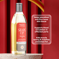 VLCC Shape Up Slimming Oil Fights Cellulite 200 ml