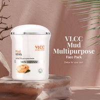 VLCC Skin Defense Mud Face Pack Skin Healing & Rejuvenating Mask 70 gm