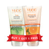 VLCC Tulsi Acne Clear Face Wash with FREE Orange Oil Pore Cleansing Face Wash Buy One Get One 150 ml 300 ml