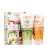 VLCC Tulsi Acne Clear Face Wash with FREE Orange Oil Pore Cleansing Face Wash Buy One Get One 150 ml 300 ml