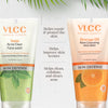 VLCC Tulsi Acne Clear Face Wash with FREE Orange Oil Pore Cleansing Face Wash Buy One Get One 150 ml 300 ml