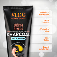 VLCC Ultimo Blends Charcoal Face Wash With Activated Charcoal & Aloe Vera Extract