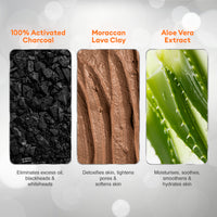 VLCC Ultimo Blends Charcoal Face Wash With Activated Charcoal & Aloe Vera Extract