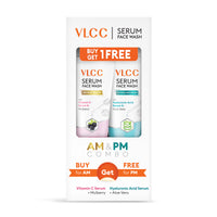 VLCC Vitamin C + Mulberry & Hyaluronic Acid + Aloe Vera Serum Face Wash 300 ml