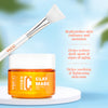 VLCC Vitamin C Clay Mask With Vitamin C & Hyaluronic Acid 100 gm