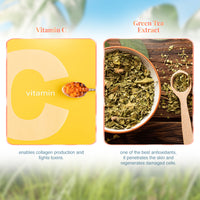 VLCC Vitamin C Day Cream Spf 30 Protects & Brightens Skin With 15% Vitamin C &E, Green Tea & Mulberry Extracts