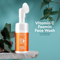 VLCC Vitamin C Foaming Face Wash With Vitamin C, Vitamin E & Mulberry Extract 100 ml