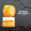 VLCC Vitamin C Night Cream Hydrates & Repairs Skin With 15% Vitamin C, Vitamin E, Hyaluronic Acid & Rosehip Seed Oil 50 gm