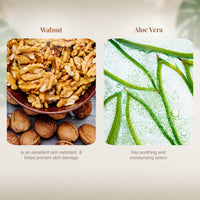 VLCC Walnut Face Scrub Moisturizing Scrub For Mild Exfoliation 80 gm
