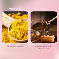 VLCC Wild Turmeric Face Wash With Turmeric, Honey, Haldi, Reetha & Arjuna Extracts