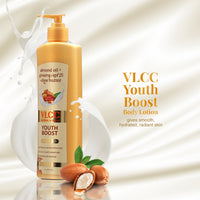 VLCC Youth Boost Body Lotion Spf 25 Pa+++ Body Lotion With Uv Protection For Wrinkle Free, Smooth & Soft Skin 400 ml