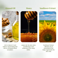 VLCC Almond Honey Deep Nourishing & Skin Brightening Body Lotion For Deep Nourishment, Glowing & Youthful Skin