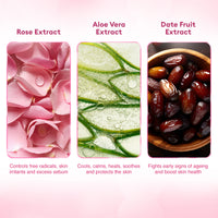 VLCC Rose Water Toner With Rose, Aloe Vera, Mint, Date Fruit