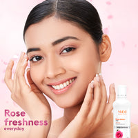 VLCC Rose Water Toner With Rose, Aloe Vera, Mint, Date Fruit