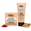 Ghar Soaps Magic De-Tan Face Wash & Sandalwood Saffron Bath Soap with Sandalwood, Saffron & Glutathione for Tan Removal & Brightening, Handmade, Paraben-Free, Men & Women, 200g
