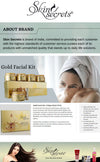Skin Secrets 24 Carat Gold Facial Kit