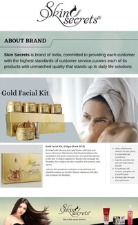 Skin Secrets 24 Carat Gold Facial Kit