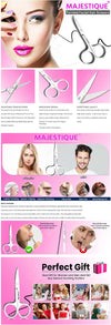 Majestique Professional Pointed Small Scissors 1 Piece
