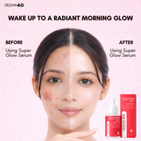 Above 40 Anti-Ageing & Brightening Morning Glow Serum | For Men & Women 30 ml