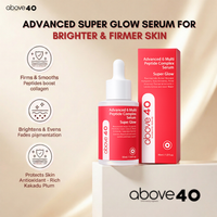 Above 40 Anti-Ageing & Brightening Morning Glow Serum | For Men & Women 30 ml