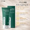 Above 40 Glow Face Wash – Korean Anti Ageing & Brightening Cleanser with Glutathione 100 ml