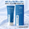 Above 40 Retinol Night Cream – Korean Anti Aging Lightweight Gel Cream for Fine Lines & Wrinkles with Retinol & Collagen | Women & Men 50 gm