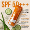 Above 40 Tinted Sunscreen SPF 50 PA++++ – Korean Glow Sunblock with Niacinamide & Hyaluronic Acid 50 ml