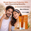 Above 40 Tinted Sunscreen SPF 50 PA++++ – Korean Glow Sunblock with Niacinamide & Hyaluronic Acid 50 ml