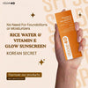 Above 40 Tinted Sunscreen SPF 50 PA++++ – Korean Glow Sunblock with Niacinamide & Hyaluronic Acid 50 ml