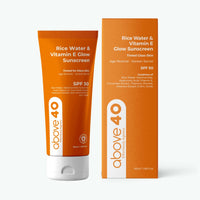 Above 40 Tinted Sunscreen SPF 50 PA++++ – Korean Glow Sunblock with Niacinamide & Hyaluronic Acid 50 ml