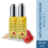 La Pink Acne & Pore Perfection Face Serum with White Haldi for Skin Radiance Pack of 2