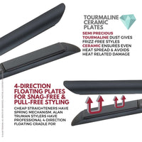 Alan Truman Black AT100 Tourmaline Ceramic Styler