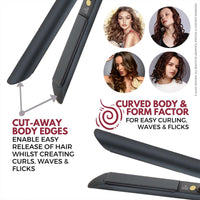 Alan Truman Black AT100 Tourmaline Ceramic Styler
