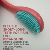 Alan Truman DT02 Detangling Brush Pink Blue