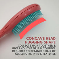 Alan Truman DT02 Detangling Brush Pink Blue