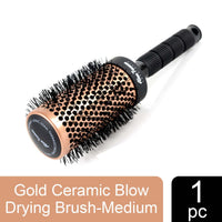 Alan Truman Gold Ceramic Blow Drying Brush - Medium