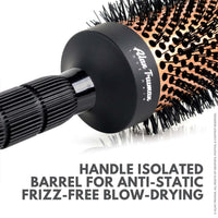 Alan Truman Gold Ceramic Blow Drying Brush - Medium