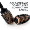 Alan Truman Gold Ceramic Blow Drying Brush - Medium